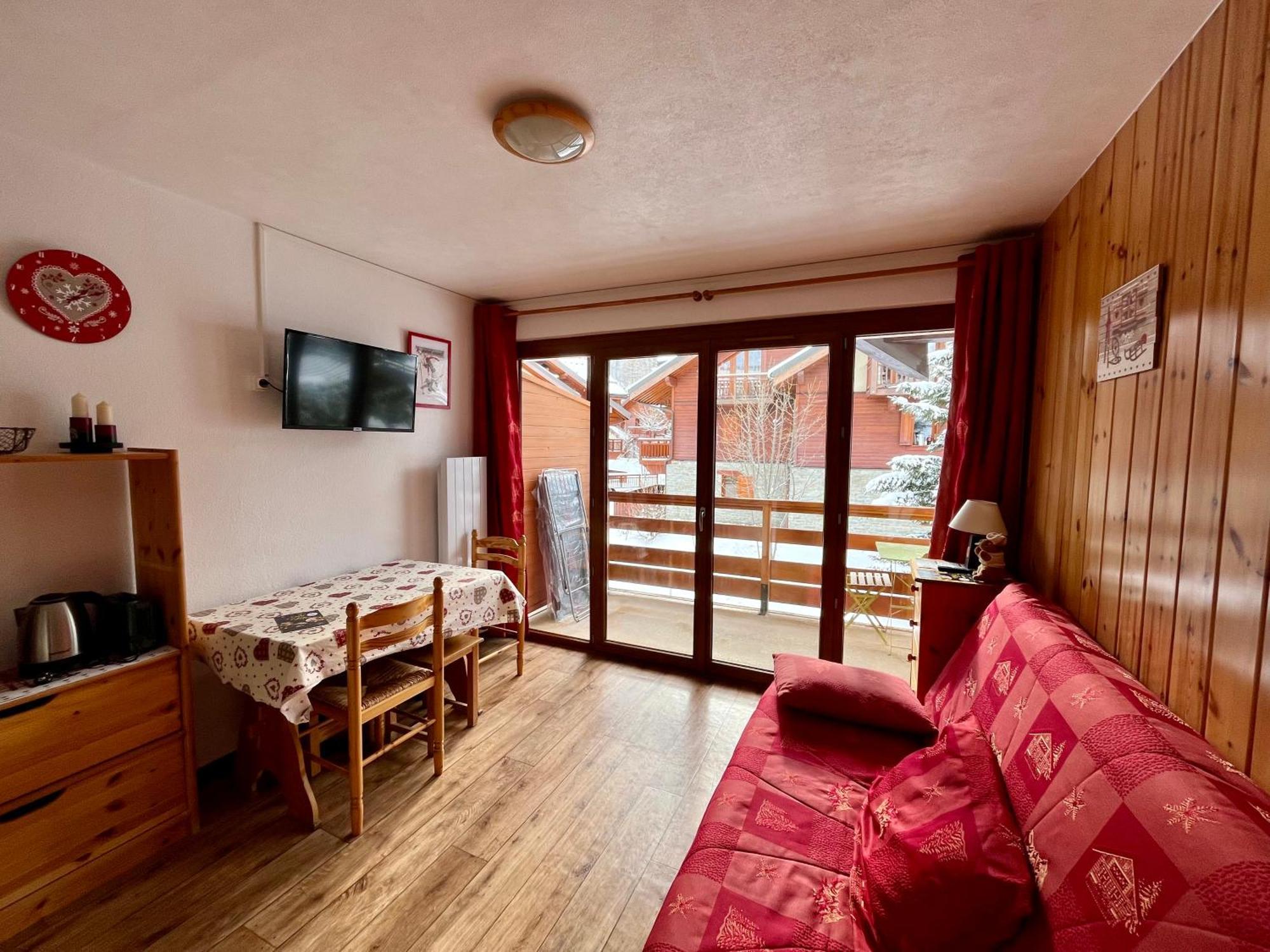 Appartement Valloire Galibier 4 Personnes Pied De Piste Exteriör bild